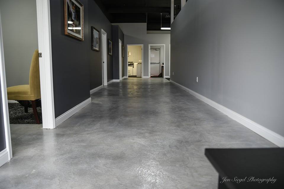 Gray Stained Interior With Slate Texture Modern Edge Decorative